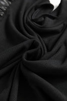Ruffled Round Neck Cap Sleeve Blouse